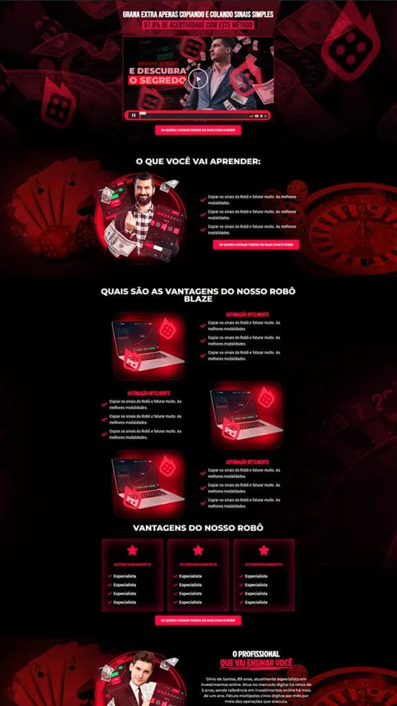 landing page cassino mg digital