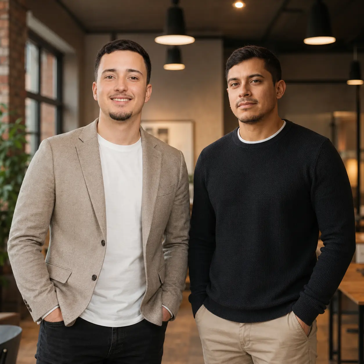 Gustavo Ferreira e Max Pinheiro fundadores da MG Digital agência de marketing digital
